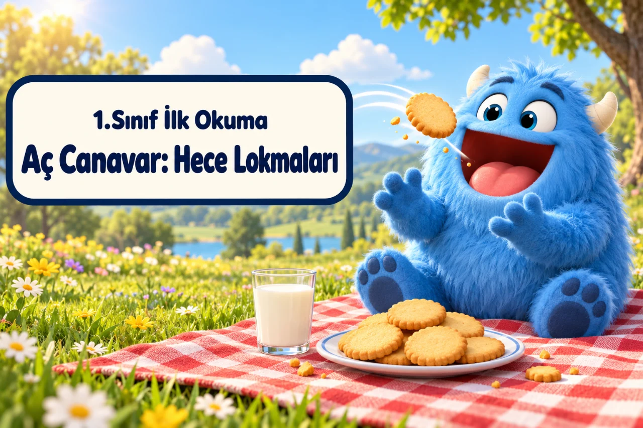 1.Sınıf - ANETİL Aç Canavar: Hece Lokmaları