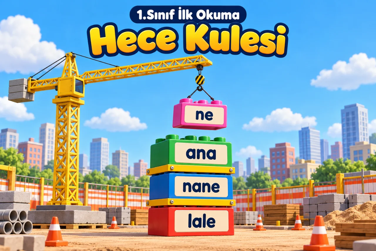1.Sınıf - ANETİL Hece Kulesi Oyunu