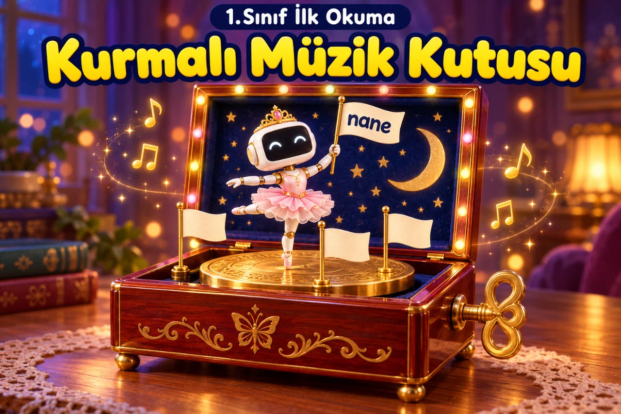 1.Sınıf - ANETİL Kurmalı Müzik Kutusu