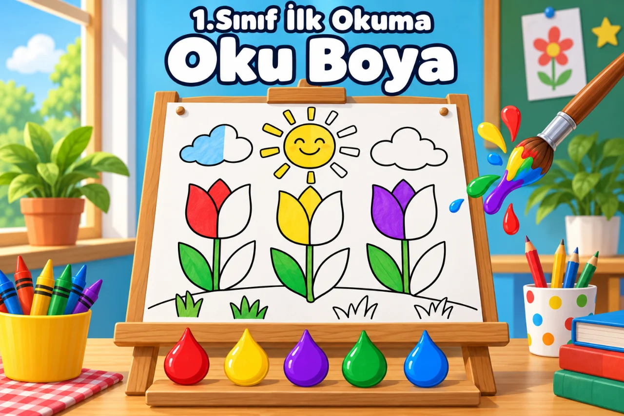1.Sınıf - ANETİL Oku Boya