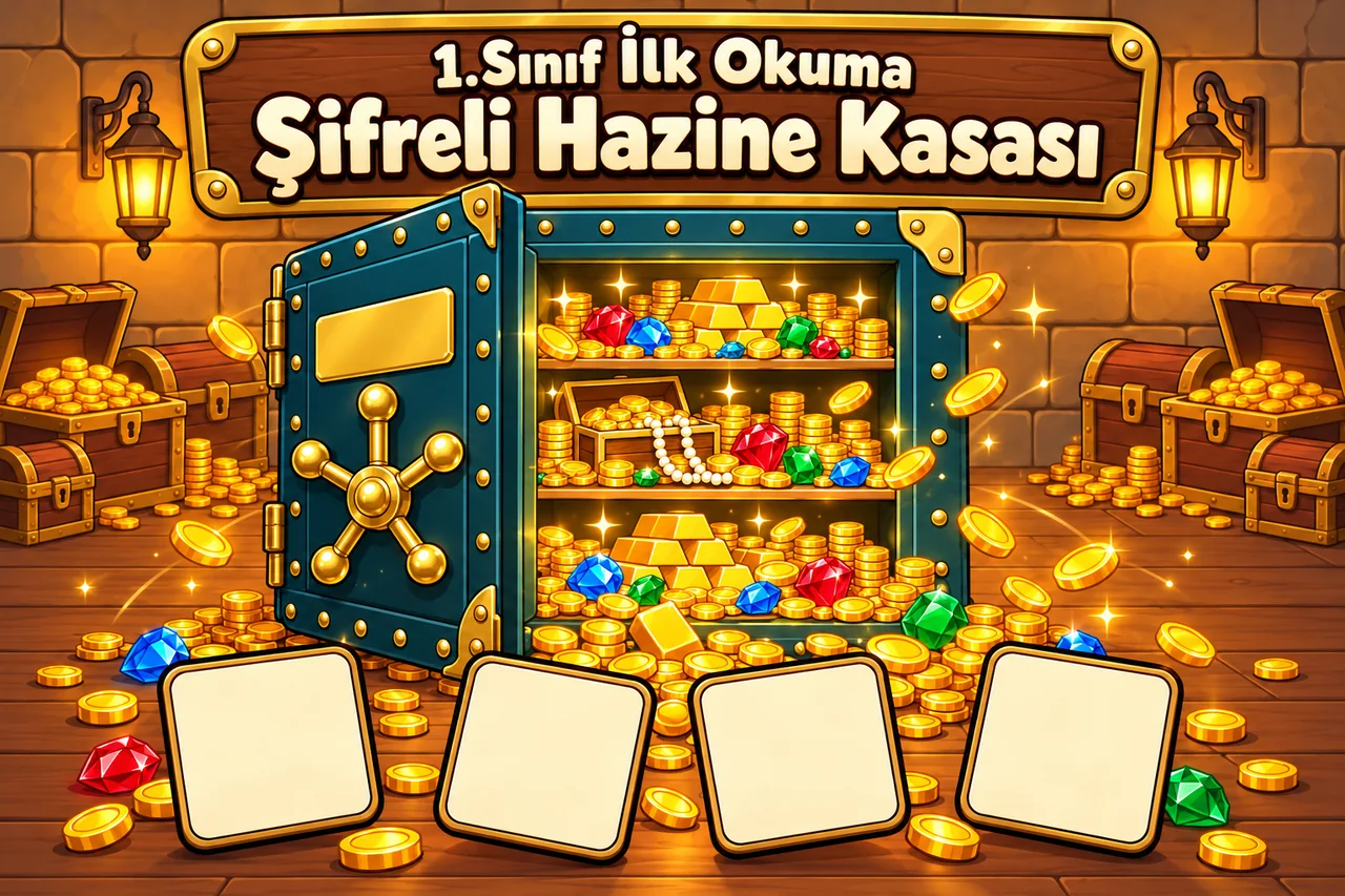 1.Sınıf - ANETİL Şifreli Hazine Kasası