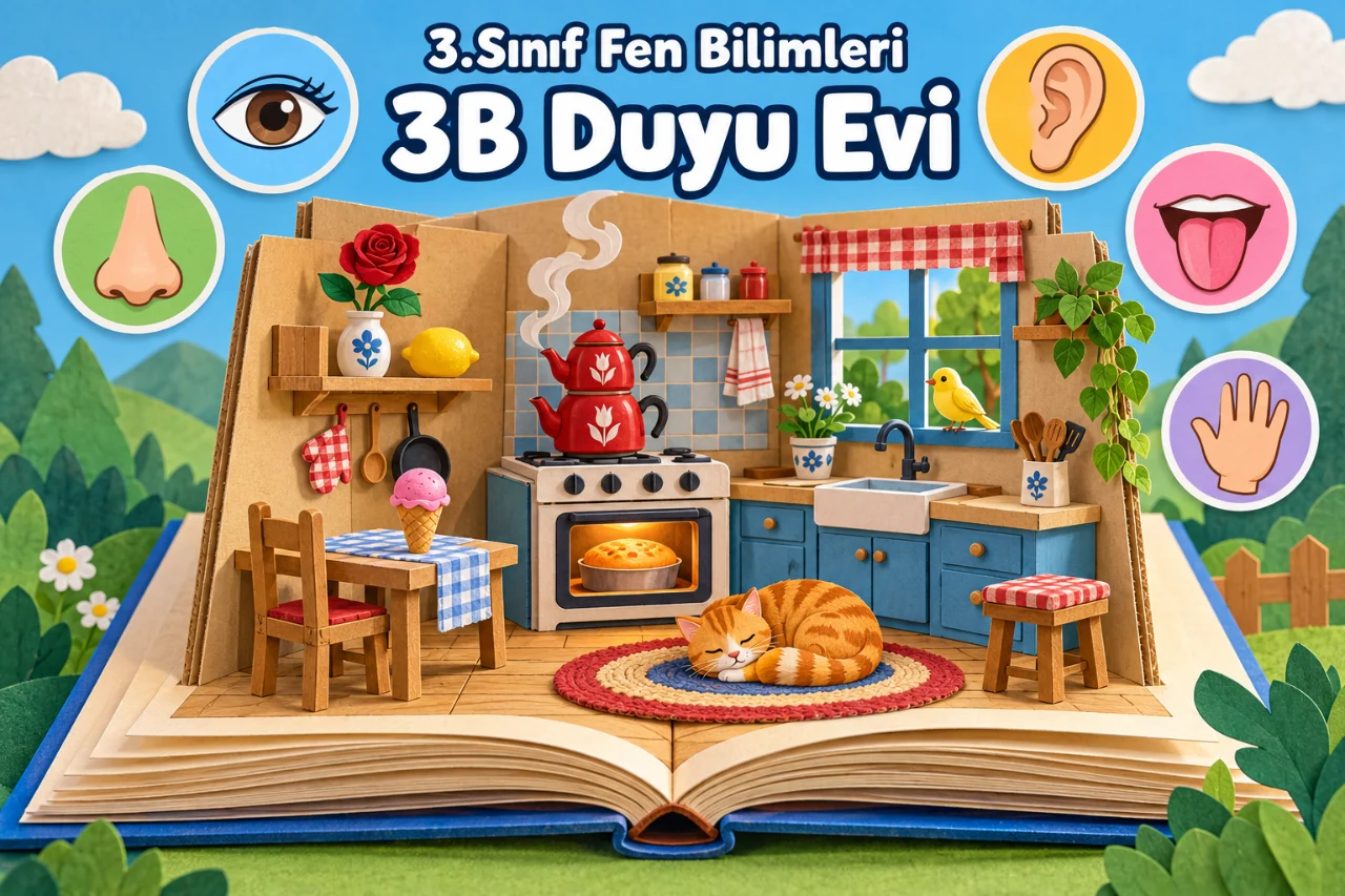 3.Sınıf Fen Bilimleri - 3B Duyu Evi