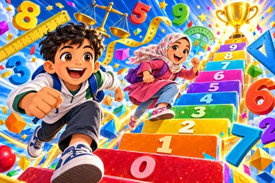 3.Sınıf Matematik - Sayılar ve Nicelikler (2): Basamak Yarışması