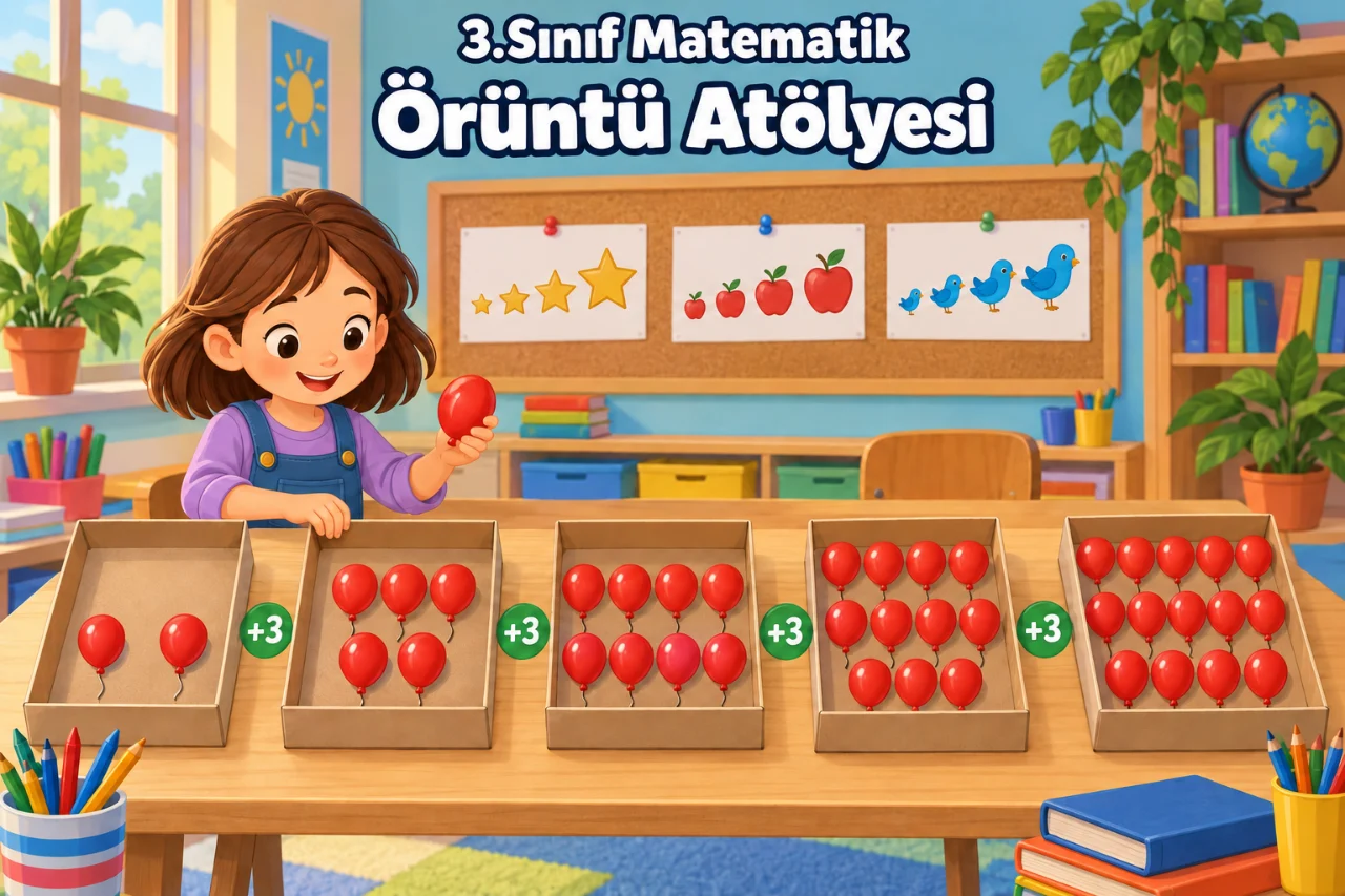 3.Sınıf Matematik - Sayı ve Şekil Örüntüleri: Örüntü Atölyesi