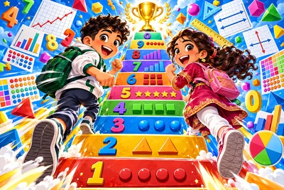 4.Sınıf Matematik - Doğal Sayılar: Basamak Yarışması