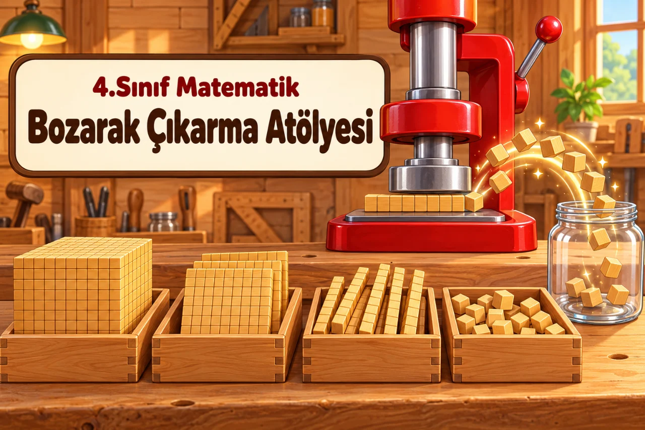 4.Sınıf Matematik - Çıkarma İşlemi: Bozarak Çıkarma Atölyesi