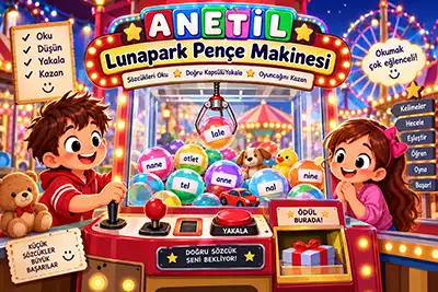 ANETİL - Lunapark Pençe Makinesi Oyunu