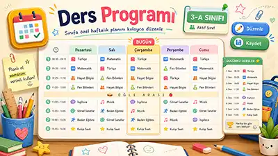 Ders Programı