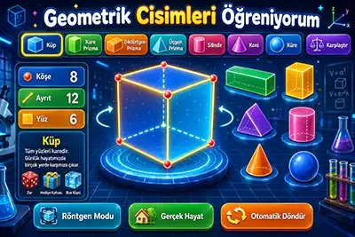 Geometrik Cisimleri Öğreniyorum