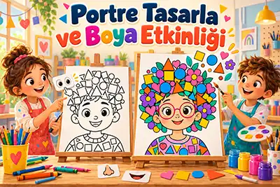 Portre Tasarla ve Boya Etkinliği