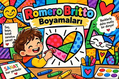 Romero Britto Boyama
